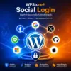 ภาพแบนเนอร์ปลั๊กอิน WPStore Social Login ของ WPStore+ ระบบเข้าสู่ระบบ WordPress ด้วยบัญชีโซเชียล