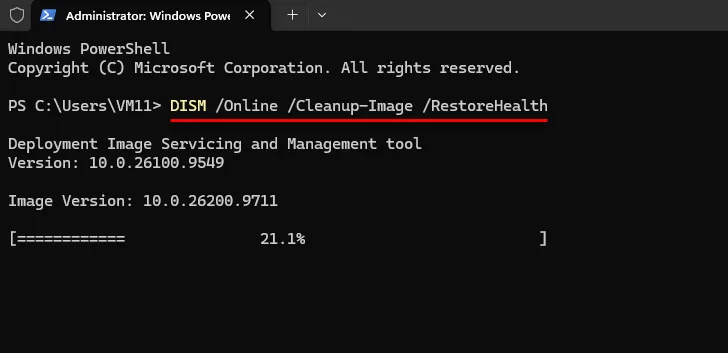 วิธีใช้คำสั่ง sfc /scannow และ DISM ในการซ่อมแซมไฟล์ระบบ Windows 11 อย่างละเอียด